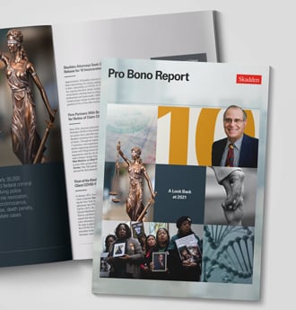 Pro Bono Report: A Look Back at 2021